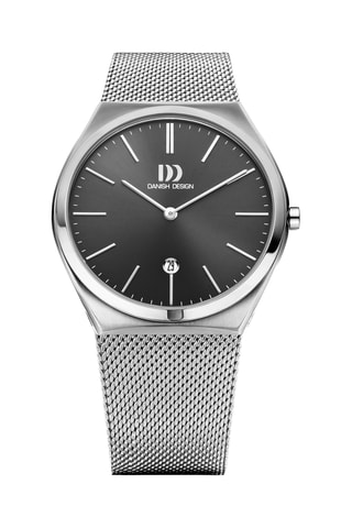 Reloj de cuarzo de acero Tåsinge - Plateado