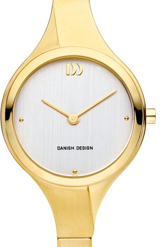 Reloj de cuarzo de acero - Dorado