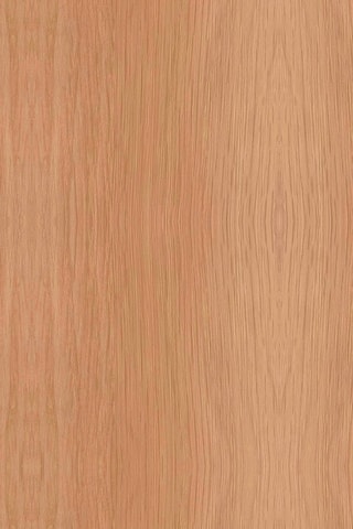 Poignée de porte à cylindre - Finition aspect chêne naturel - Pour porte de 30 à 50 mm