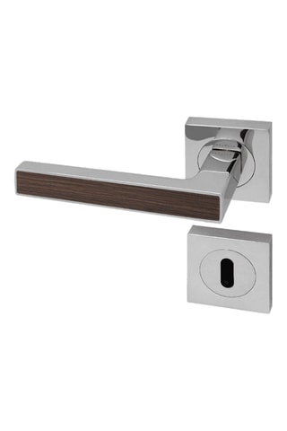 2 poignées de porte à clé Classic - 12 x 5,8 x 4,7 cm