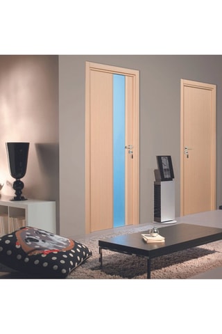 Bloc-porte d'intérieur Enzo - Imitation chêne clair - 83 x 204 cm