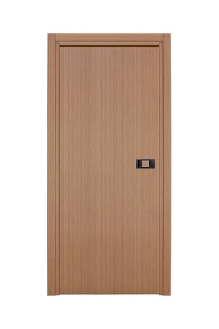Bloc-porte d'intérieur Miro avec poignée Exclusive - Imitation chêne gris et noir - 73 x 204 cm