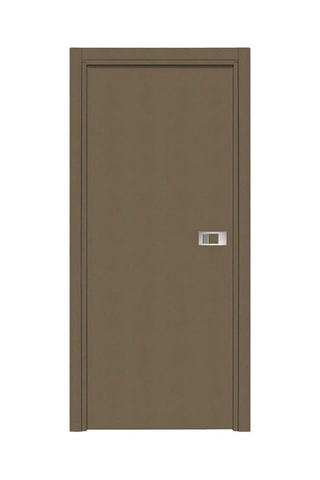 Bloc-porte d'intérieur Miro avec poignée Exclusive - Imitation cuir lichen - 93 x 204 cm