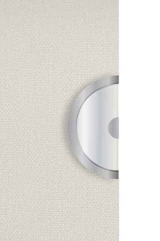 Poignée demi-lune pour porte coulissante Design - Chromé brillant - Pour porte de 40 mm