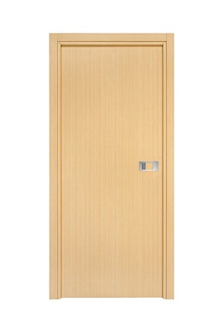 Bloc-porte d'intérieur Miro avec poignée Exclusive - Imitation chêne clair et gris - 73 x 204 cm