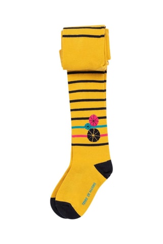Collants Eclari - Jaune 