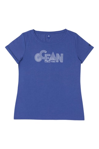 T-shirt Aubiny - Blauw