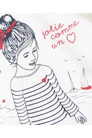 T-shirt Ebe Geel - Terre de Marins