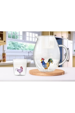 6 vasos de vidrio de borosilicato - 30 cl