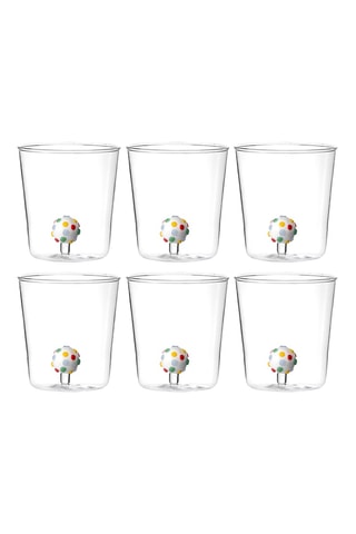 6 vasos de vidrio de borosilicato Candies - 30 cl