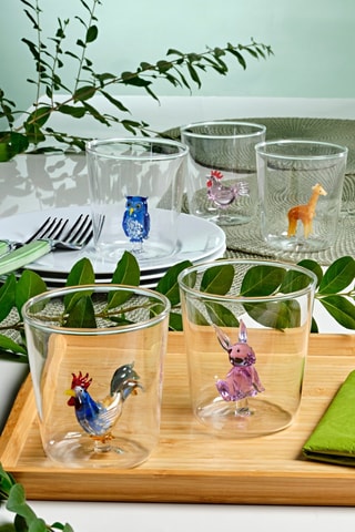 6 vasos de vidrio de borosilicato - 30 cl