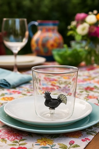 6 vasos de vidrio de borosilicato - 30 cl