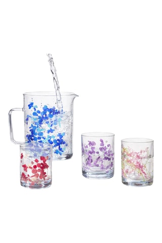 6 vasos de vidrio de borosilicato Flovers - 35 cl
