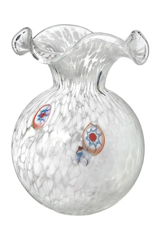 Jarrón Murrine - 25 cm - Transparente