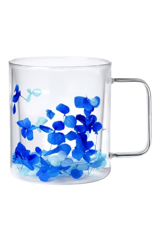 6 tazas de vidrio de borosilicato Flovers - 40 cl