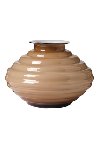 Jarrón Anelli - Beige - 20 cm