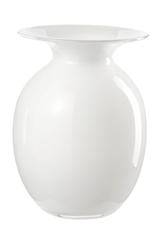 Jarrón - 25 x 19 cm - Blanco