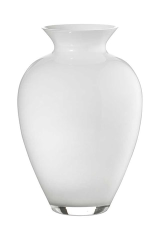 Jarrón Aurora - 29 cm - Blanco