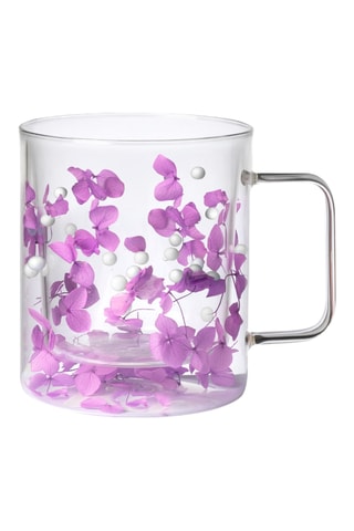 6 tazas de vidrio de borosilicato Flovers - 40 cl