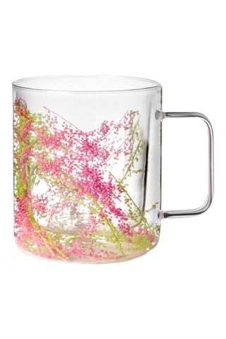 6 tazas de vidrio de borosilicato Flovers - 40 cl