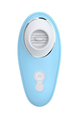 Stimolatore clitorideo waterproof  - Blu