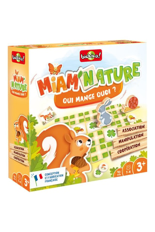 Miam'Nature Qui mange quoi ? - Dès 3 ans