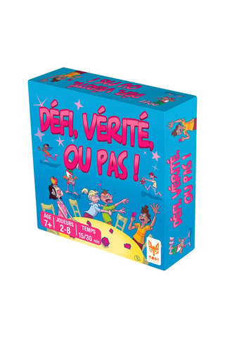 Défi, vérité, ou pas ! - Dès 7 ans 11 x 11 x 4 cm