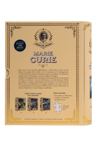 Puzzle Marie Curie - 1000 pièces - Dès 12 ans