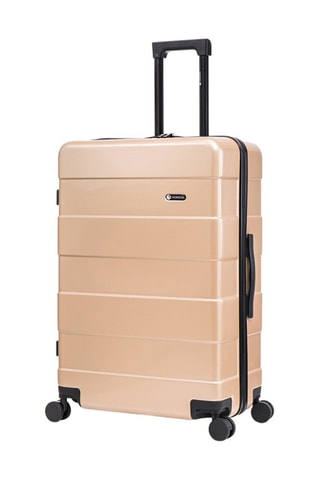 Set de 3 valises Echo - 55/65/75 cm - Doré