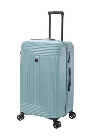 Valise cabine Premium Trunk - 56 cm - Cadenas TSA - Bleu