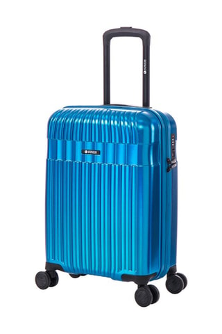 Valise semaine New Shine - 65 cm - Cadenas TSA - Bleu