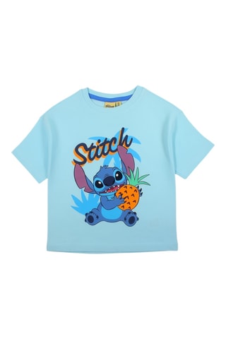 T-shirt Stitch Lilo et Stitch Disney - Bleu
