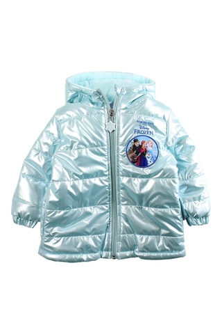 Doudoune à capuche La Reine des Neiges Disney  - Bleu