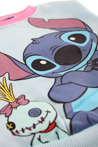 Sweat Stitch Lilo et Stich Disney  - Bleu