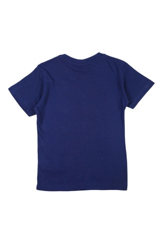 T-shirt Naruto Shippuden - Bleu marine - Blanc, bleu et jaune