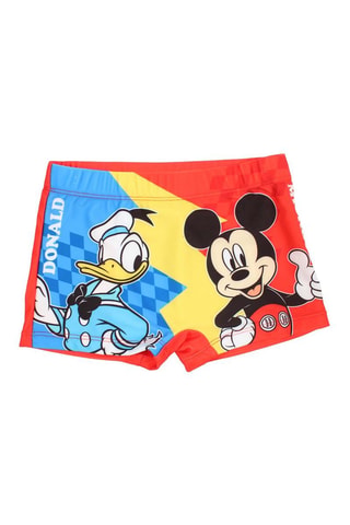 Bas de maillot Mickey Disney  - Rouge, bleu et jaune