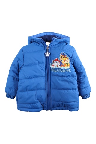 Doudoune à capuche Pat'Patrouille  - Bleu