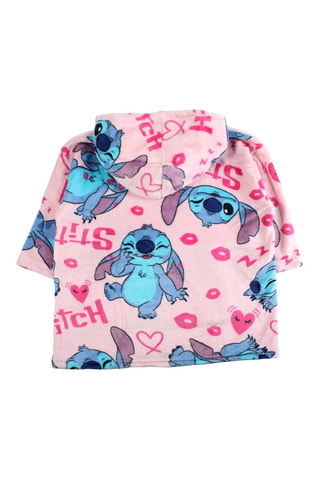 Poncho à capuche Lilo & Stitch Disney - Rose