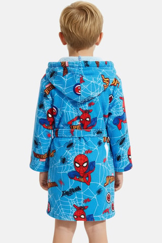 Peignoir à capuche Spider-Man Avengers Marvel - Bleu