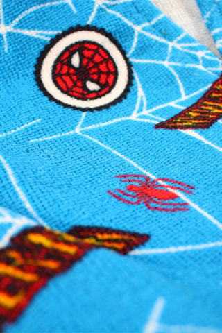 Peignoir à capuche Spider-Man Avengers Marvel - Bleu