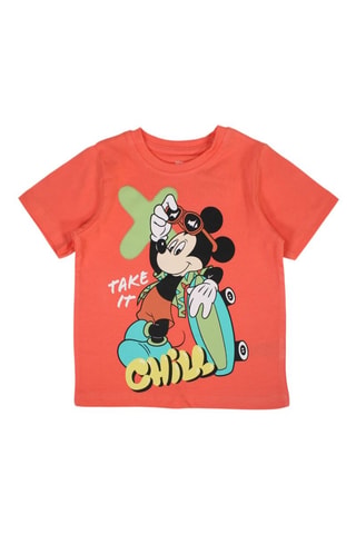 T-shirt Mickey Disney  - Orange