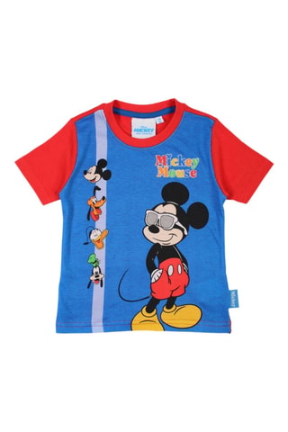 T-shirt Disney - Rouge - Rouge, bleu et jaune