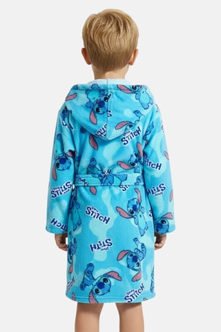 Peignoir à capuche Lilo et Stitch Disney - Bleu