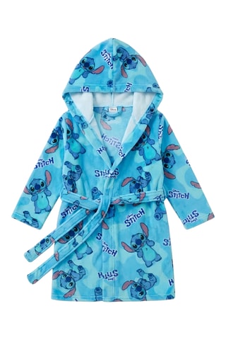 Peignoir à capuche Lilo et Stitch Disney - Bleu
