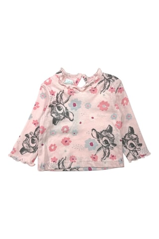 T-shirt et robe salopette Bambi Disney  - Rose