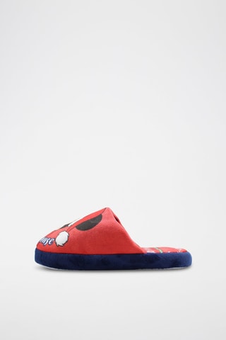 Pantoufles Mickey et Minnie Disney  - Rouge