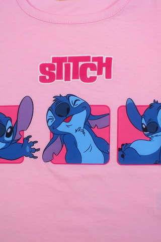 T-shirt Stitch Lilo et Stitch Disney - Rose