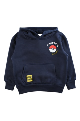 Sweat à capuche Pikachu Pokémon  - Noir