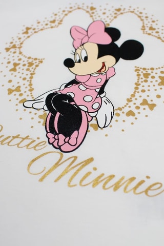 T-shirt Minnie Disney  - Blanc