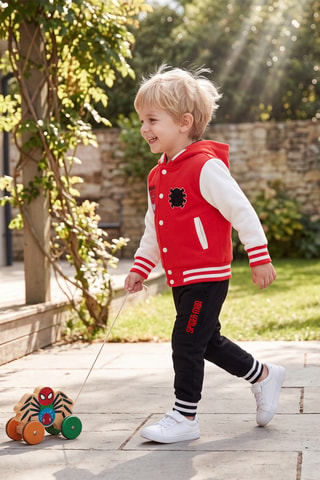 Teddy et jogging Spider-Man Avengers Marvel - Rouge